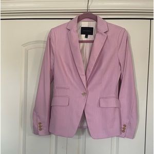 Beautiful pink Banana Republic one button blazer. Excellent condition. Size 4